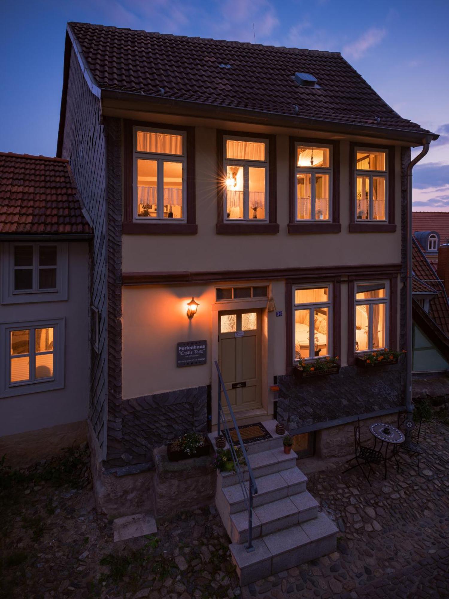 Ferienhaus Castle View Кведлинбург Экстерьер фото