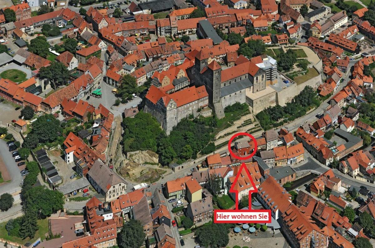 Ferienhaus Castle View Кведлинбург Экстерьер фото